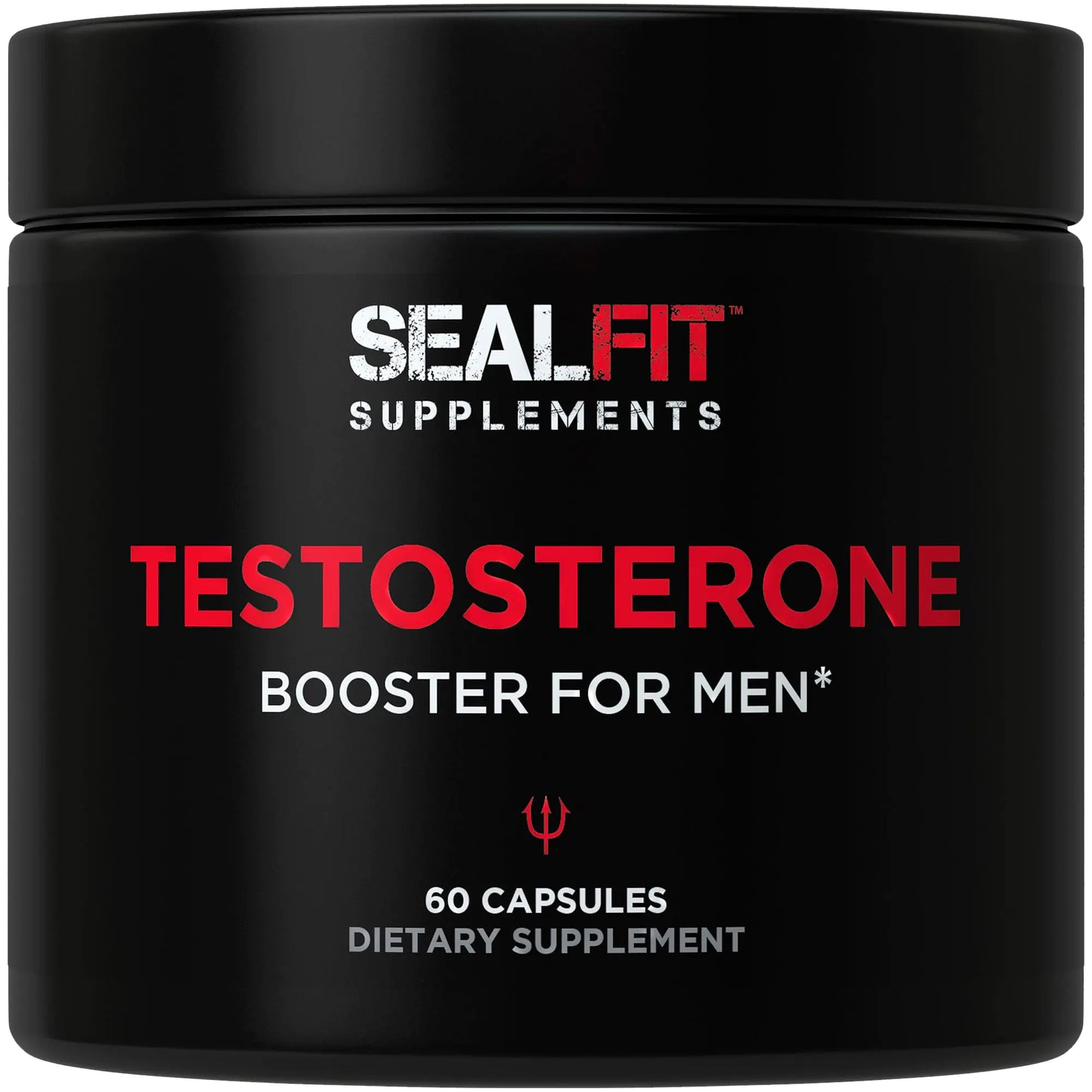 SEALFIT Testosterone Booster for Men. 5-in-1 Supplement with Boron Tongkat Ali Fadogia Agrestis Stinging Nettle Root and Saw Palmetto. for Energy Boost Strength & Muscle Recovery. 60 Capsules